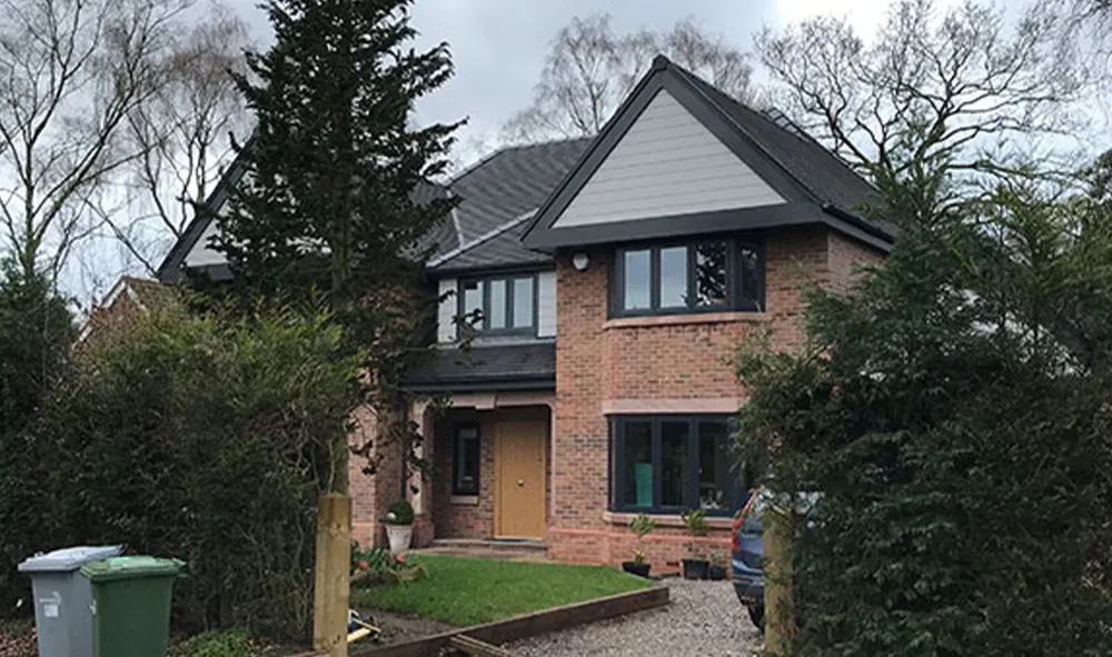 New build detached house